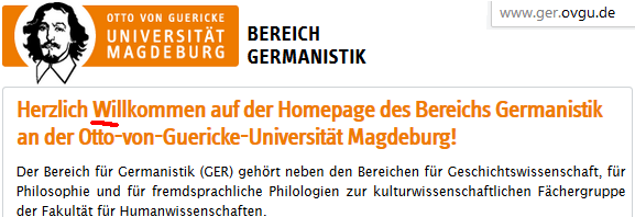ger.ovgu.de, bereich für germanistik an der Otto-von-Guericke-universität Magdeburg